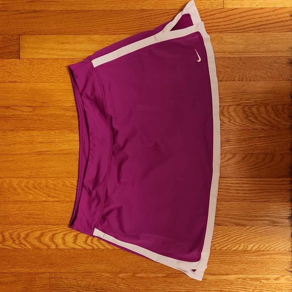 Nike dri-fit purple tennis skirt - large